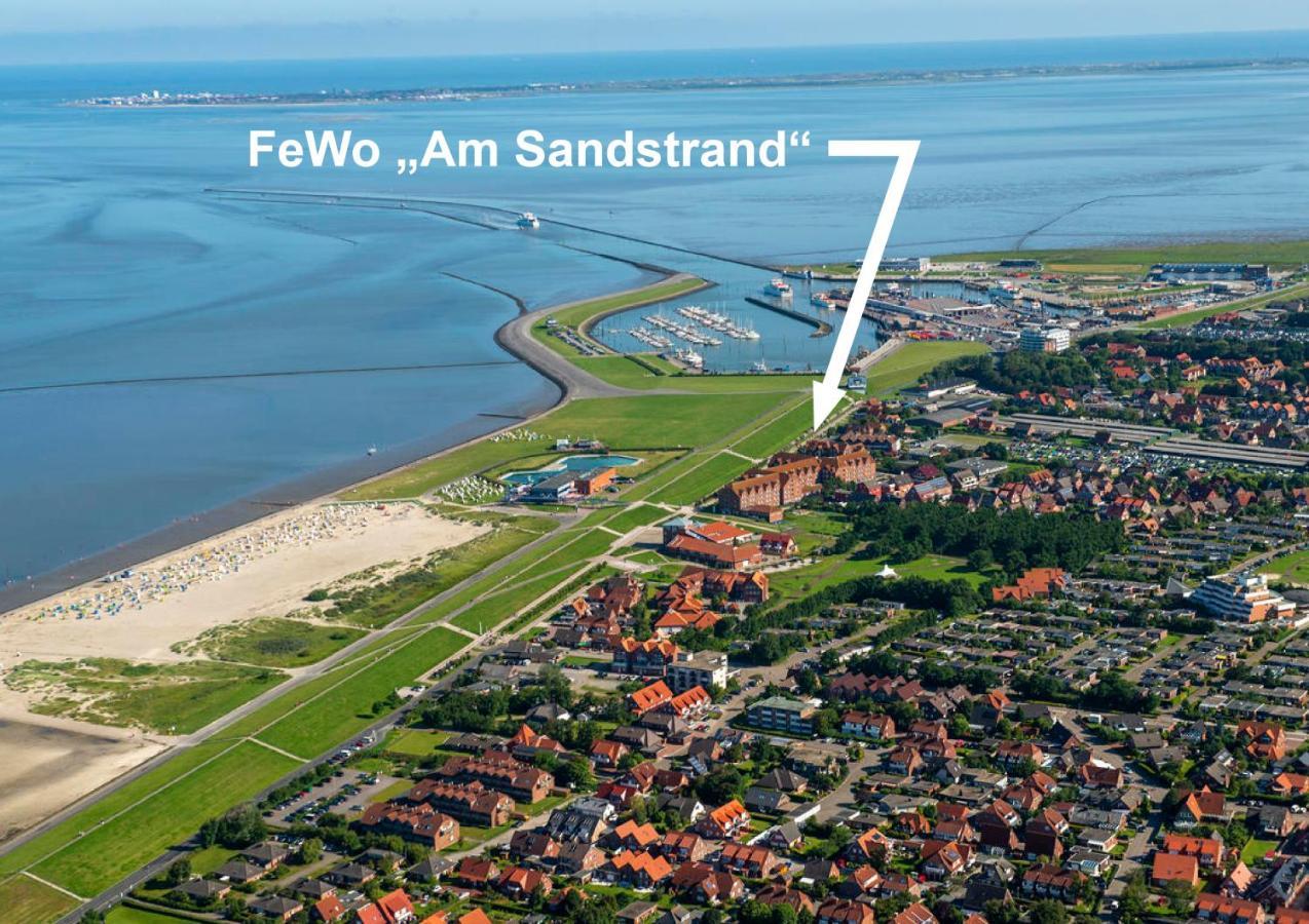 Ferienwohnung Residenz Am Sandstrand Norddeich Norden Buitenkant foto