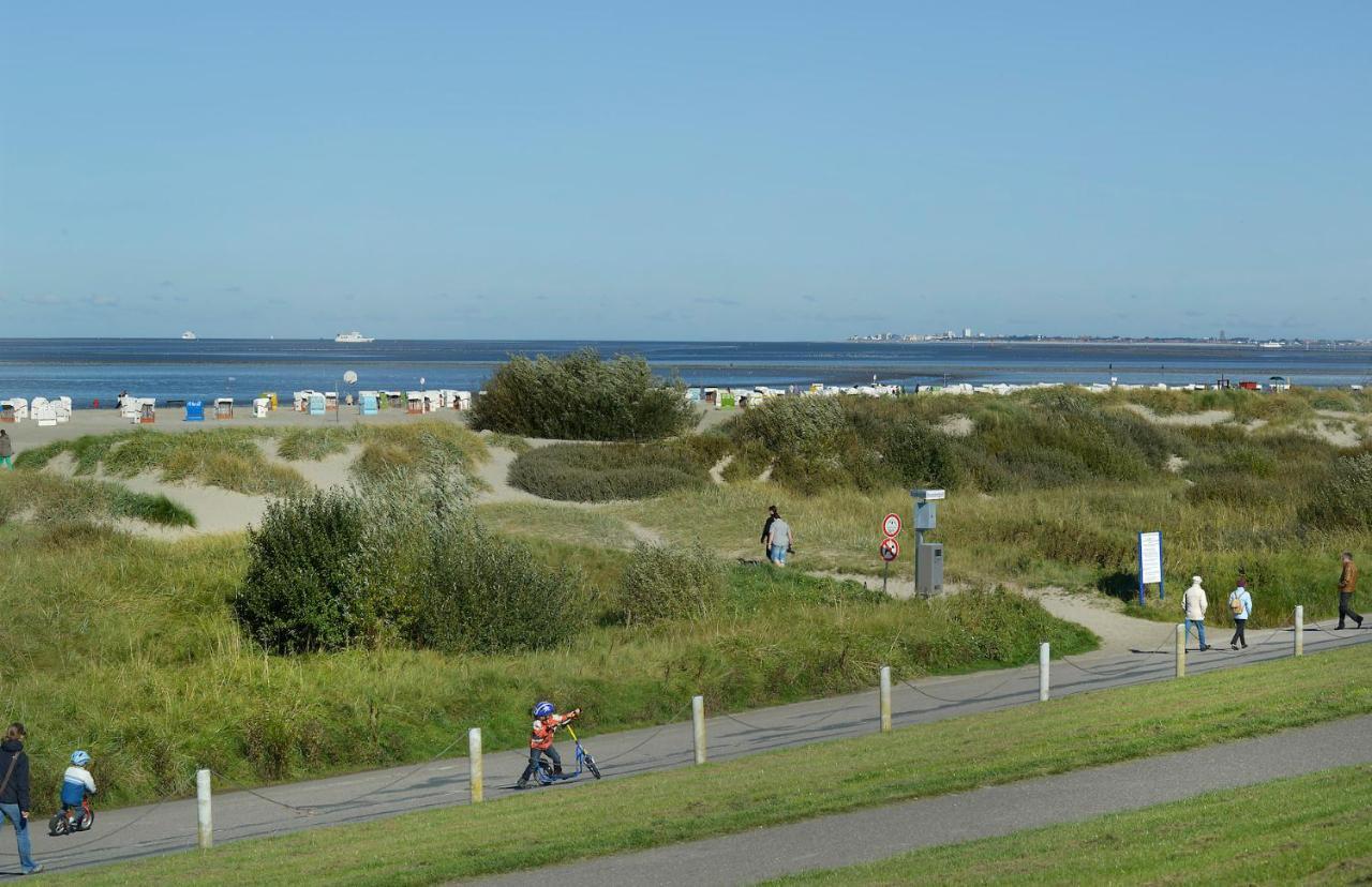 Ferienwohnung Residenz Am Sandstrand Norddeich Norden Buitenkant foto